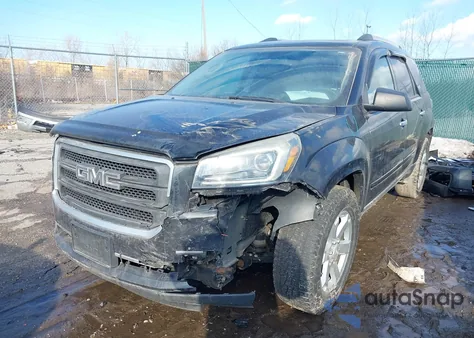 2014 GMC Acadia Sle-2 из США, поврежденный, VIN 1GKKRPKD8EJ352482